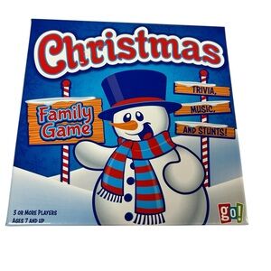 Christmas Family Game - Blue and Red New In Box